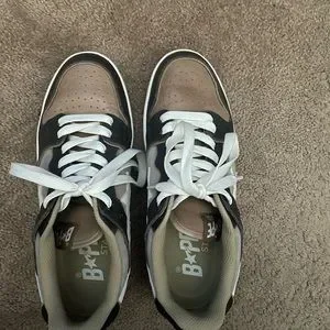 Bape Shoes Bape Ape Stas Brown Ivory Poshmark